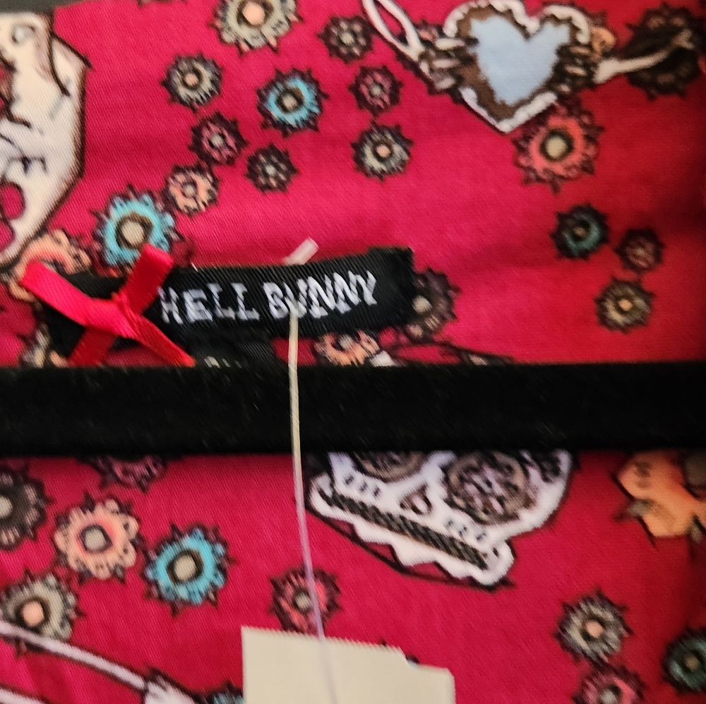 Hell Bunny Sugar Skulls Dress - Picture 3 of 9